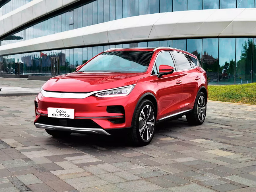 BYD Tang EV Red Color