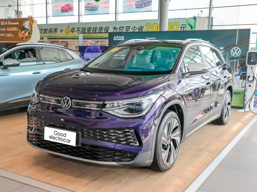 Volkswagen ID6 X Violet Color